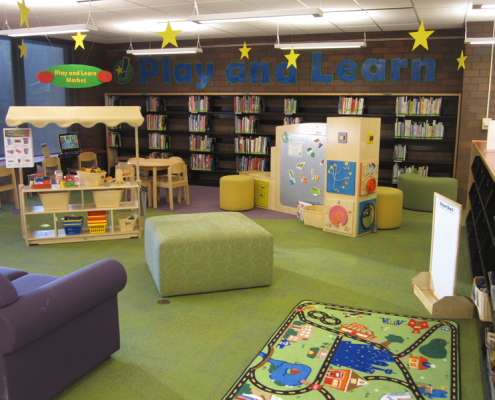 Play and Learn area Play and Learn area