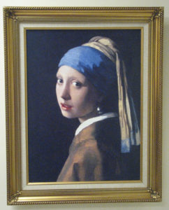 Girl With a Pearl Earring art print.