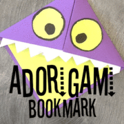 "Adorigami" Bookmark