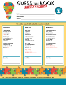 GTB Riddles entry slips
