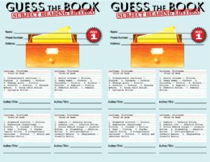 GTB Subject Heading entry slips GTB Subject Heading