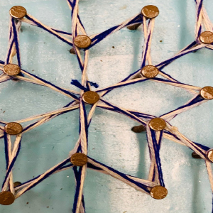 Snowflake String Art Snowflake String Art