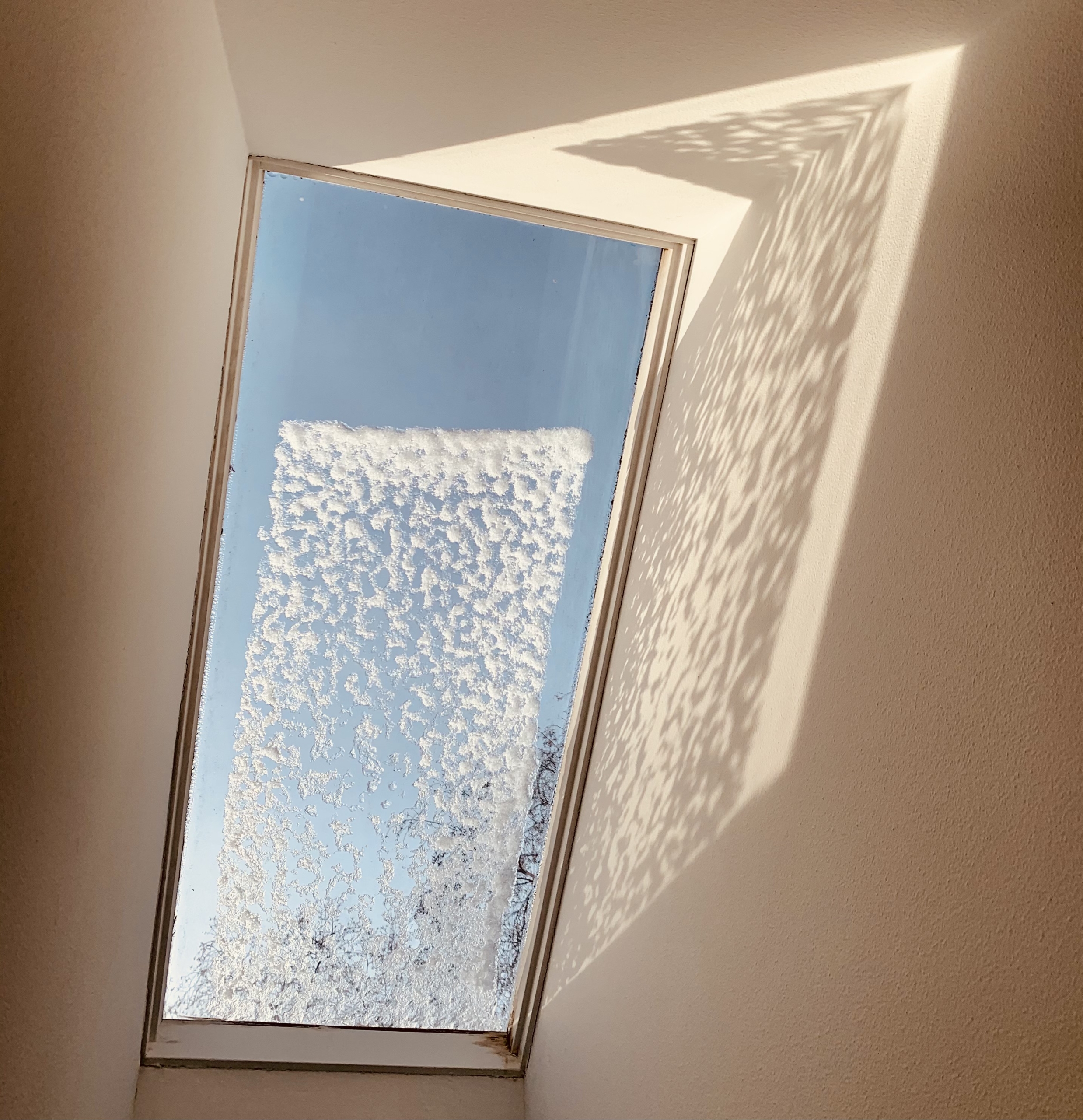"Skylight Snow Shadows" | Jeffrey Boldt | photography