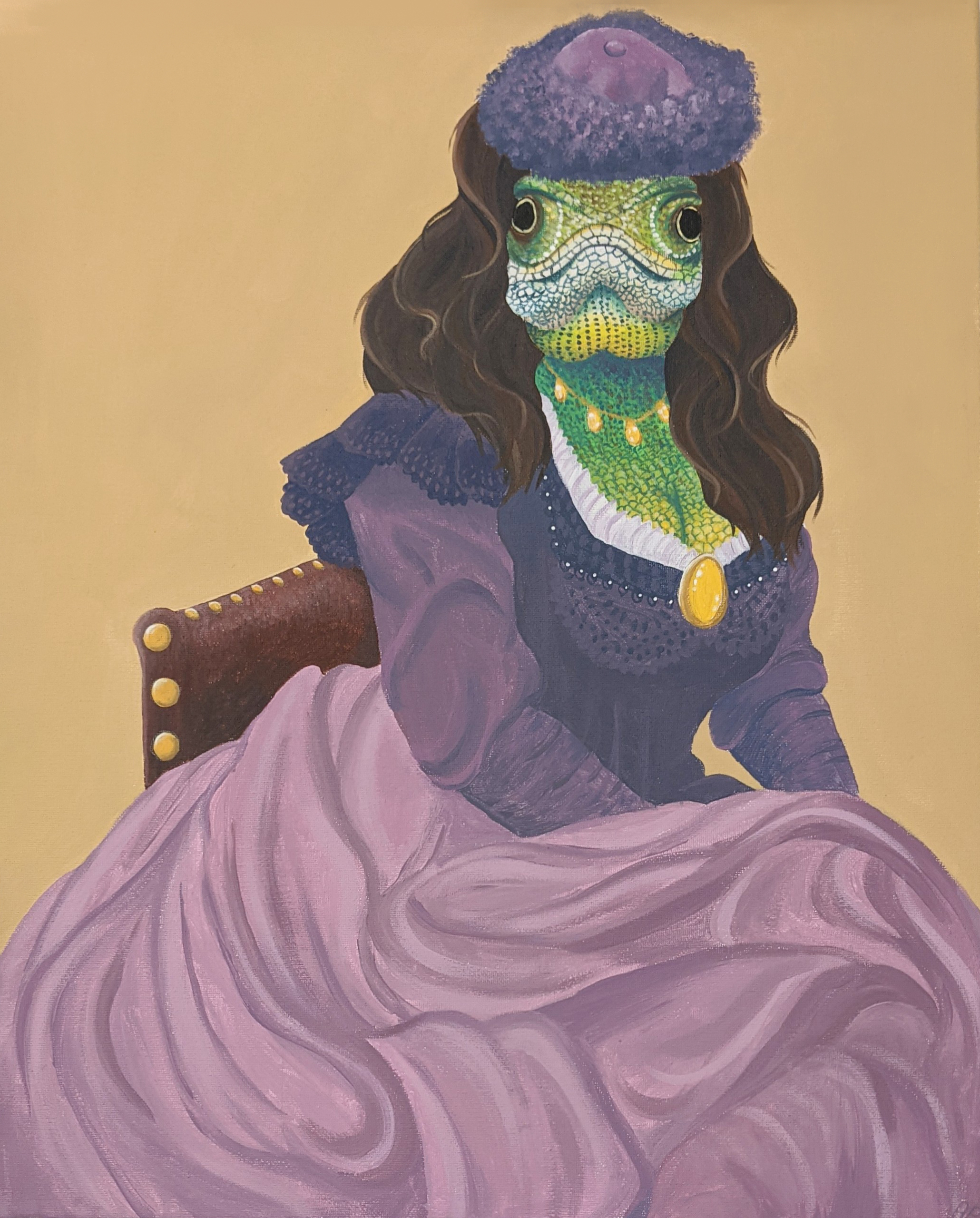 "Conspiracy" | Adria Peters | acrylic on canvas