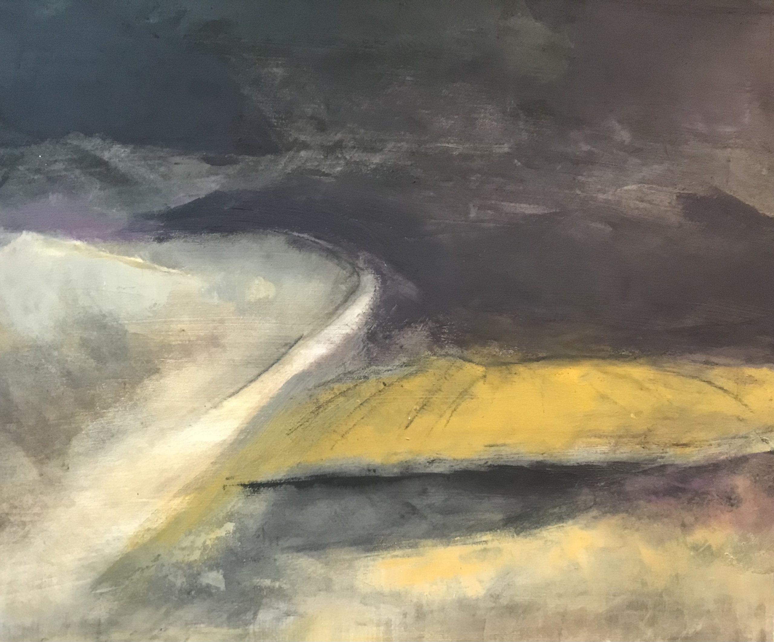 "The Long Way" | Susan Carey | mixed media