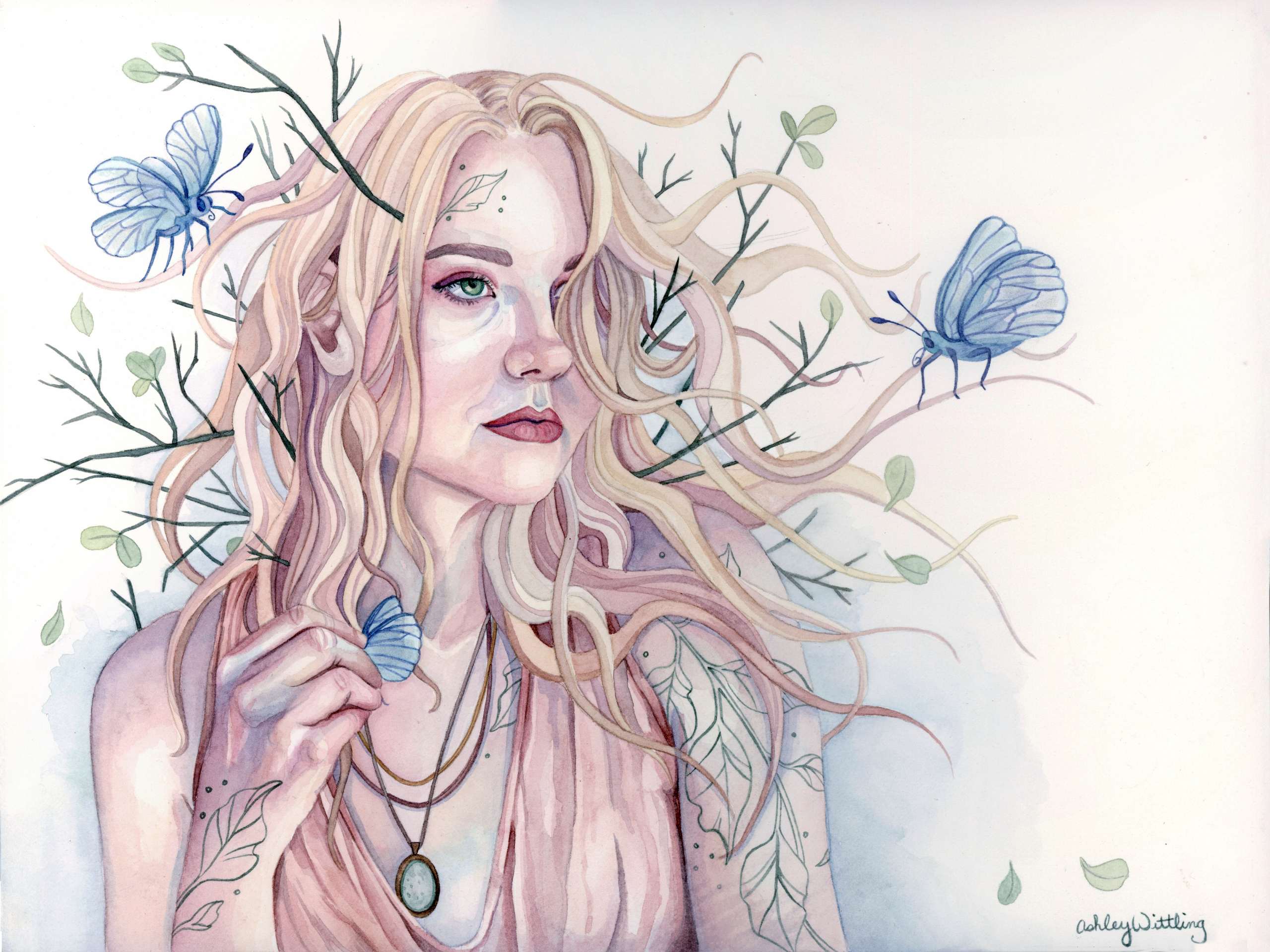 Wittling_Ashley_The Soft Sigh of Spring Watercolor