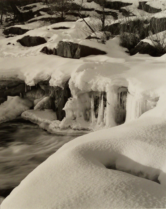 “Drifts and Spires” | Bruce Warren | silver gelatin print | 16″ x 19″ | $165 "Drifts and Spires" | Bruce Warren | silver gelatin print | 16" x 19" | $165