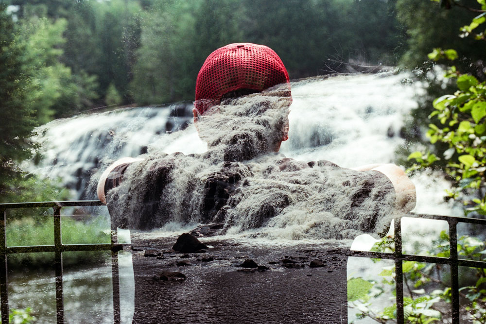 Bond Falls | Rachel Urban | 35mm film | printed ink | $300