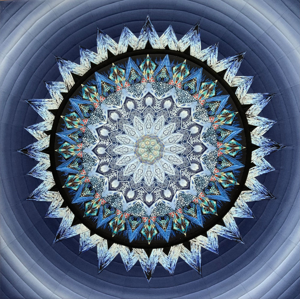Ripple | Mary Hermanson | pieced fabric | $800
