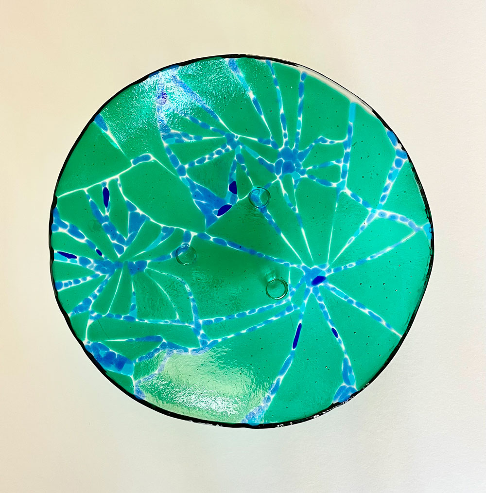 Tide Pool | Marlin Hostet | kiln formed glass | $85